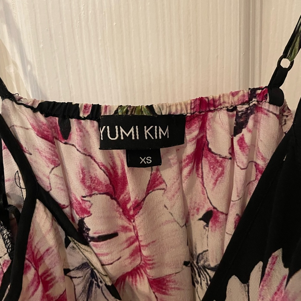 Yumi Kim Silk floral maxi dress